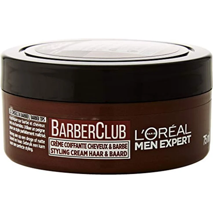 L'Oreal Men Expert Barber Club Bart und Haar Styling Pomade (1 x 75 ml) – Bild 4