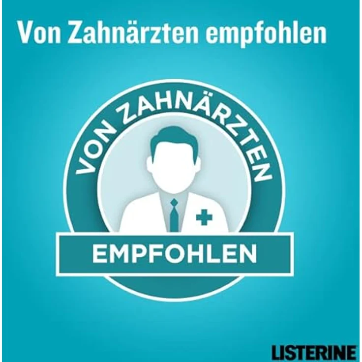 LISTERINE Cool Mint (500 ml), antibakterielle Mundspülung mit ätherischen Ölen und intensivem Minzgeschmack – Bild 4