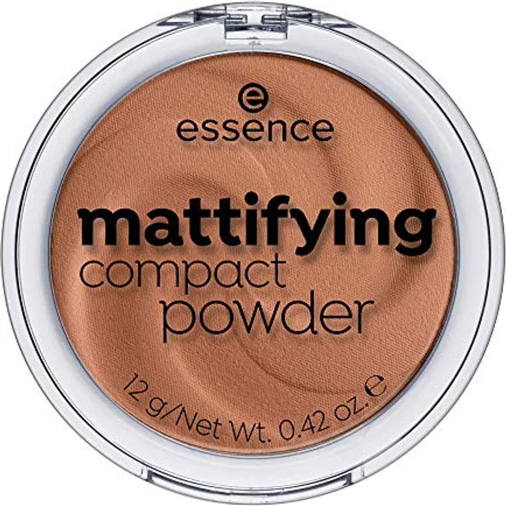 essence Mattifying Compact Powder Kompaktpuder 12 g Nr. 43 - Toffee