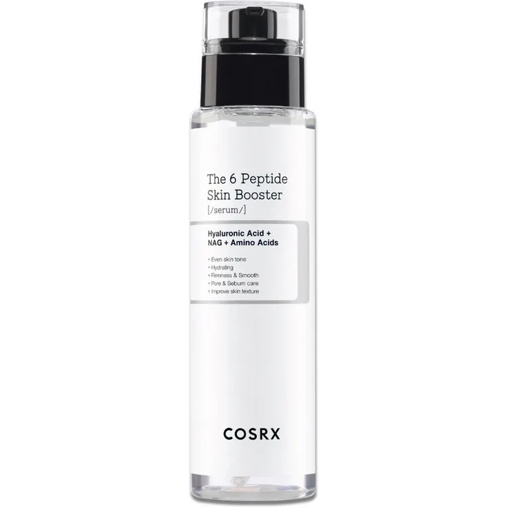 Cosrx The 6 Peptide Skin Booster, Gesichtsserum mit Hyaluronsäure, Anti-Aging, 150 ml, spendet Feuchtigkeit und regeneriert die Haut