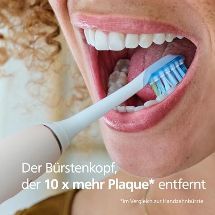 PHILIPS Sonicare C3 Premium Plaque Defense, Original Ersatzbürstenköpfe, Weiß, 4er-Pack, HX9044/87 – Bild 2
