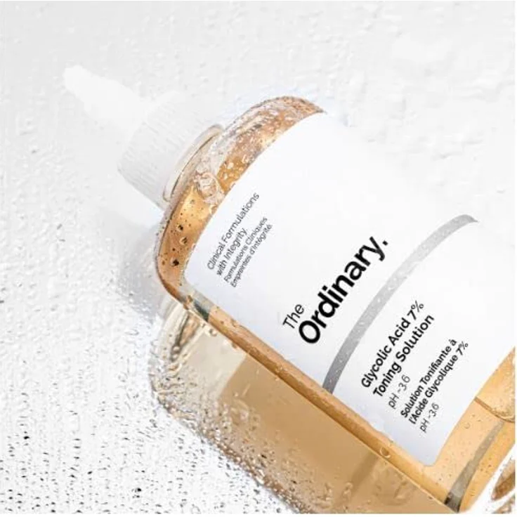 The Ordinary Direct Acids Glycolic Acid 7% Toning Solution Gesichtspeeling 240 ml mit hauterneuernder Wirkung – Bild 4