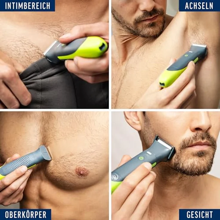Veet Total Pro Intim-Trimmer, Elektrorasierer für präzise Körperpflege in empfindlichen Bereichen – Bild 2