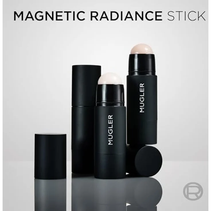 L'Oréal Paris x Mugler Limited Edition Magnetic Radiance Stick Highlighter, Cremige Formel für natürlichen Glow, Farbe: PVC, 5g – Bild 3