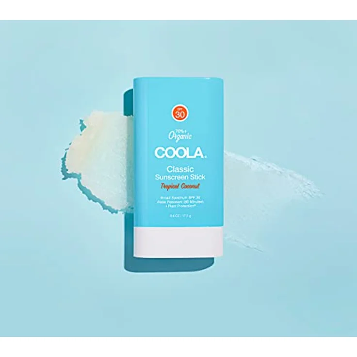 COOLA Classic Sunscreen Stick SPF30 Coconut 17g, Sonnencreme in Stickform mit tropischem Kokosduft – Bild 4