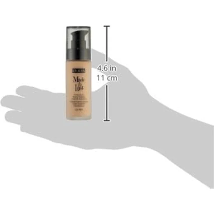 PUPA Milano Made to Last Flüssig Make-up, 30 ml, langlebig, Farbton 060 GOLDEN BEIGE, deckt Hautunregelmäßigkeiten ab – Bild 4