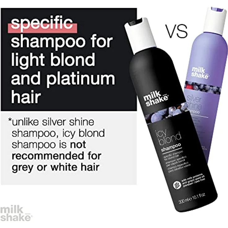 Milk Shake Icy Blond Shampoo 1000 ml – Bild 5