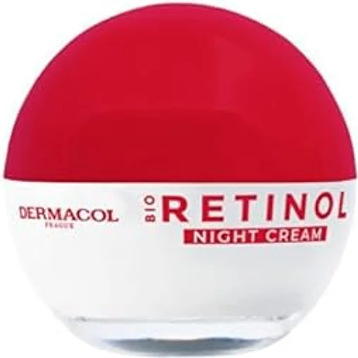 Dermacol Night Cream Bio Retinol, Feuchtigkeitsspendende Nacht-Behandlung für Damen, 50 ml