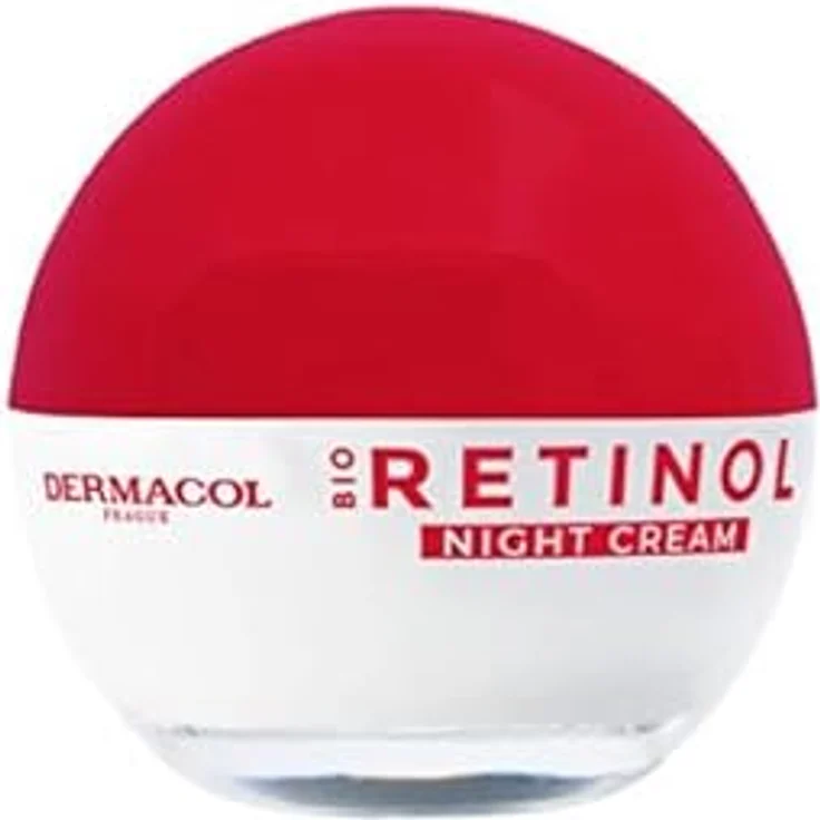 Dermacol Night Cream Bio Retinol, Feuchtigkeitsspendende Nacht-Behandlung für Damen, 50 ml