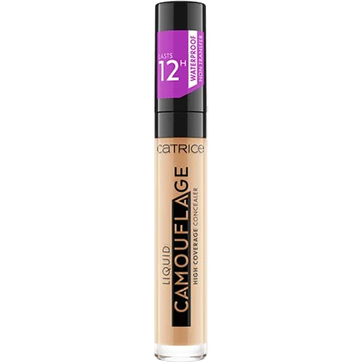 Catrice Liquid Camouflage High Coverage Concealer, Nr. 048, Nude, langanhaltend, für trockene Haut, für unreine Haut, für Mischhaut, vegan, ölfrei, wasserfest, ohne Alkohol, 1er Pack (5ml) – Bild 2