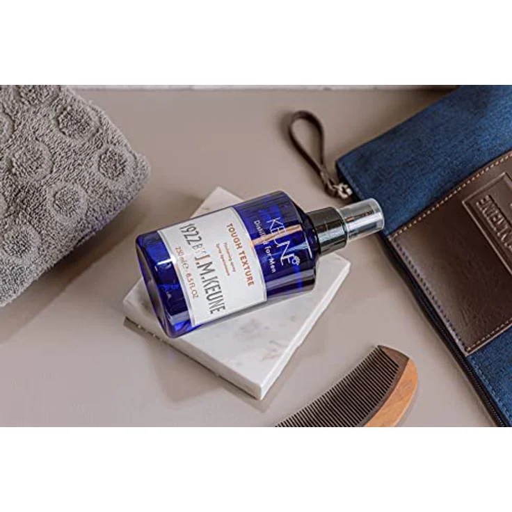 KEUNE 1922 Distillied for Men Tough Texture, Thickening Spray mit mittlerem Halt und mattem Finish, 250 ml – Bild 8