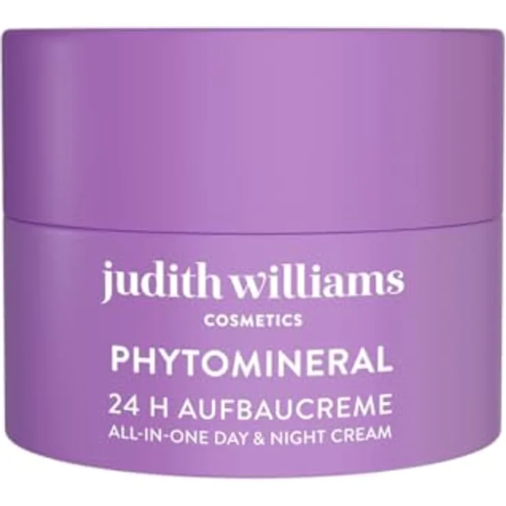 Judith Williams Cosmetics 24h Aufbaucreme Phytomineral, Tages- & Nachtcreme mit 25h Feuchtigkeit, 50 ml