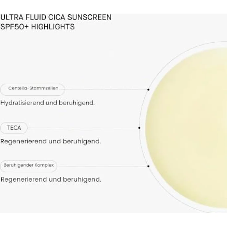 Transparent Lab ULTRA FLUID CICA SUNSCREEN, Tagescreme mit UVA/UVB Filter, beruhigend und matt, für sensible Haut, vegan und ölfrei, 100ml – Bild 5