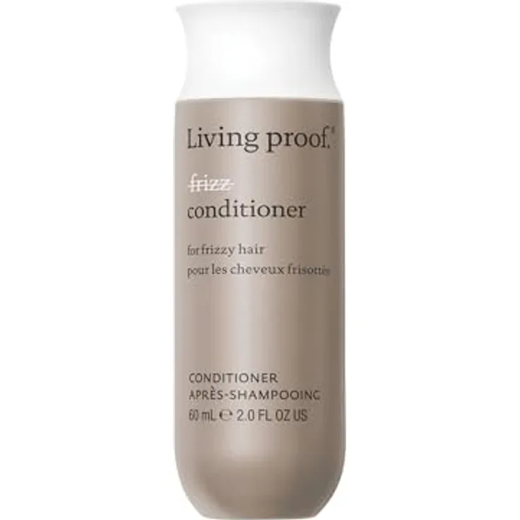 Living Proof No Frizz Conditioner 60ml, silikonfreier glättender Conditioner für alle Haartypen, feuchtigkeitsspendend und frizzreduzierend