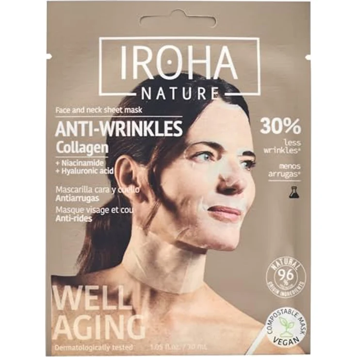 Village Collagen Face & Neck Mask Anti-Age 30 ml, für alle Hauttypen, Wirkung: feuchtigkeitsspendend, wohltuend, belebend – Bild 2