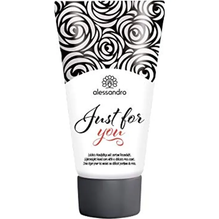 alessandro JUST FOR YOU HANDCREME - FROSTED ROSE - Mit frostigem Rosenduft für geschmeidige Hände, 30ml