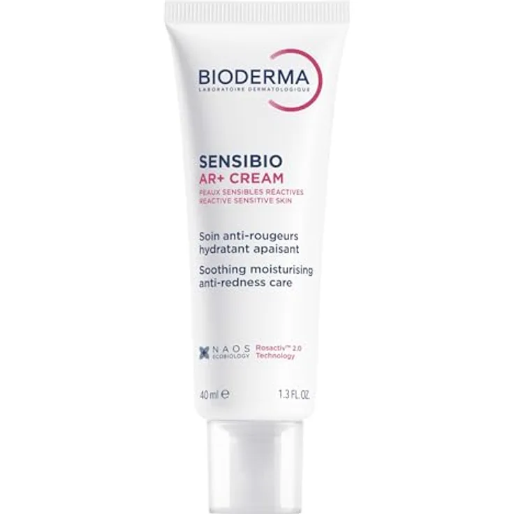 Bioderma Sensibio Ar, Dermatologische Gesichtspflege gegen Rötungen, beruhigt und spendet empfindlicher Haut, 40 ml