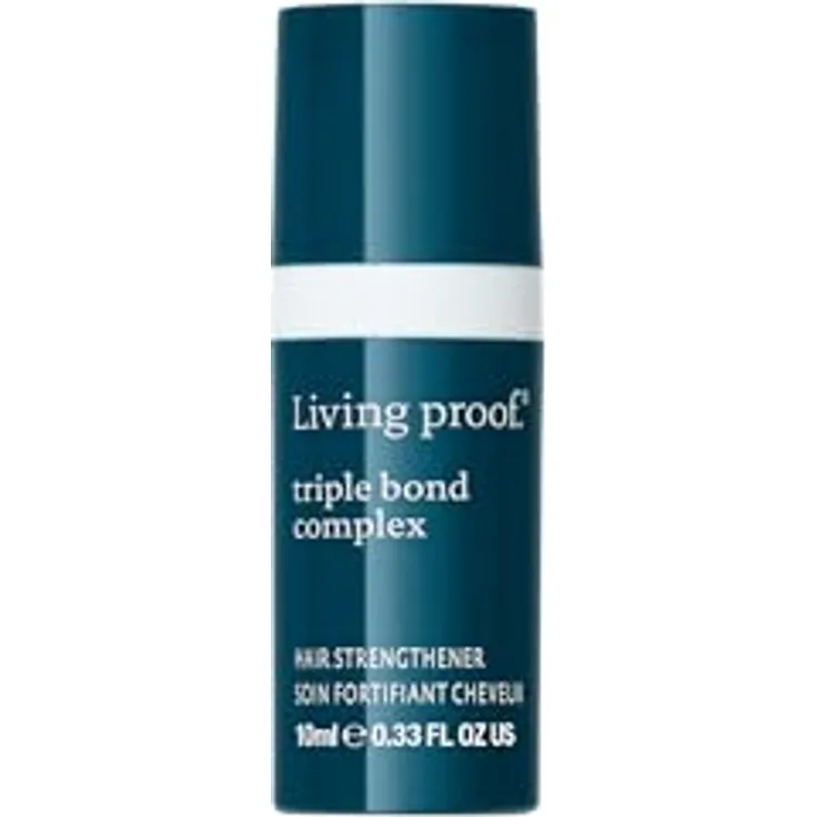 Living proof Triple Bond Complex Haarmaske | stärkeres, widerstandsfähigeres Haar | Anti-Schäden, Geschmeidigkeit, Glanz & Kraft | Vegan, 10ml