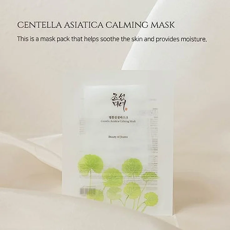 Beauty of Joseon Centella Asiatica Calming Mask, Gesichtsmaske mit 15% Centella Asiatica und Hyaluronsäure, 100 ml – Bild 2