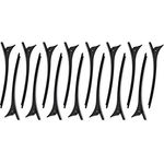 K-Pro-Haarspangen - 15x Haarclips Abteilklammern groß für Friseurbedarf, schwarz