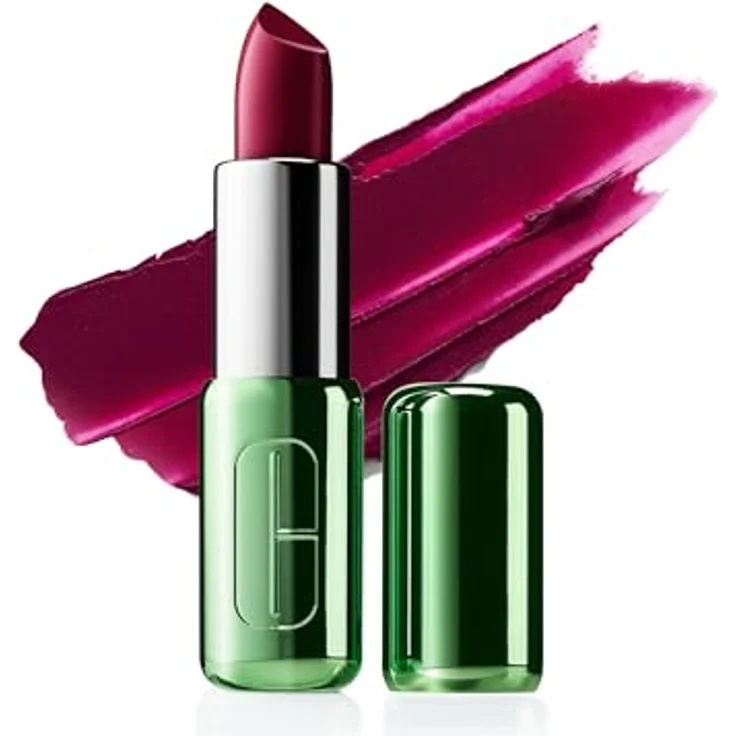 Clinique Pop Longwear Lipstick 08 Bold Pop, Lippenstift mit intensiver Farbe und integriertem Primer, 3,9 g – Bild 2