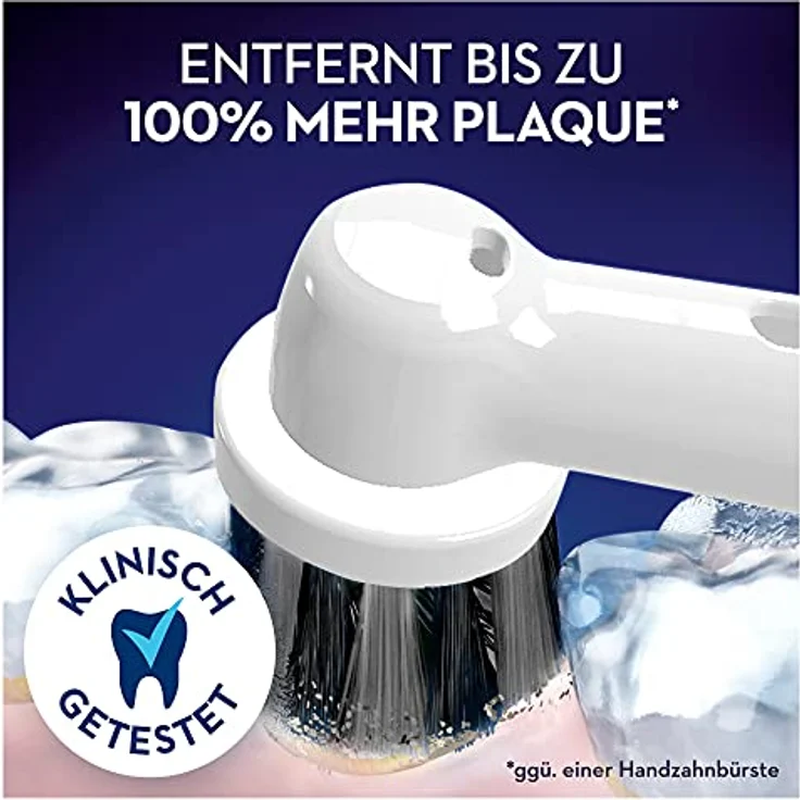 Oral-B Pure Clean 3er Aufsteckbürste, weiß – Bild 3