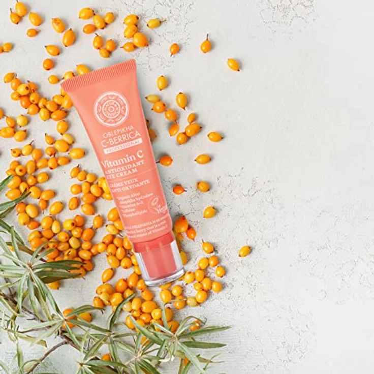 NATURA SIBERICA OBLEPIKHA BERRICA CREMA DE OJOS ANTI-OXIDANTE VITAMIN C 30ML – Bild 4