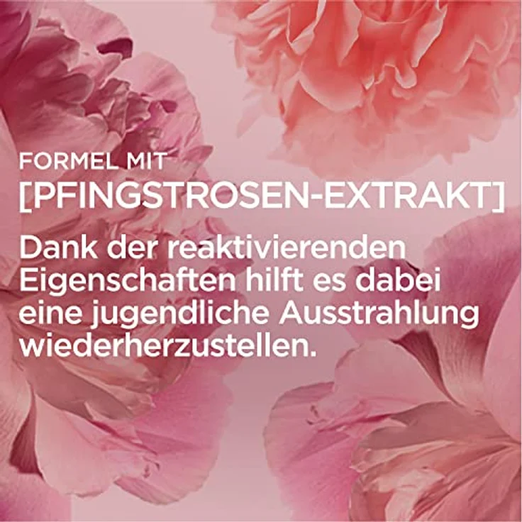 L'Oréal Paris Age Perfect Golden Age Stärkende Rosé-Tagespflege LSF 20, 50ml mit Pfingstrosen-Zellen, Calcium und Vitamin B3, für ebenmäßige & strahlende Haut & rosig frische Ausstrahlung – Bild 4