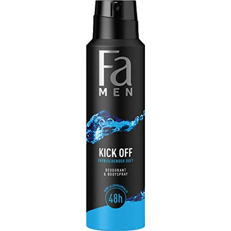 FA Men Deodorant & Bodyspray Kick Off, 150ml