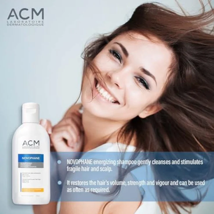 Novophane ACM Energieshampoo, 200 ml - Sprödigkeit für das Haar – Bild 5
