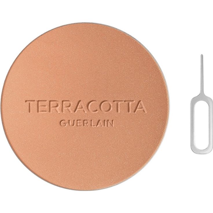GUERLAIN Terracotta Bronzer Damen, 8,5 g, für einen natürlichen Teint mit Mineral- und Perlmuttpigmenten, nachhaltiges Refill