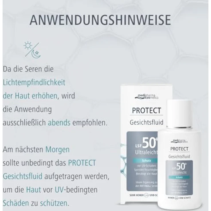 Dr. Theiss Medipharma cosmetics Protect Gesichtsfluid LSF 50+, high-UV-Schutz, 50 ml – Bild 6