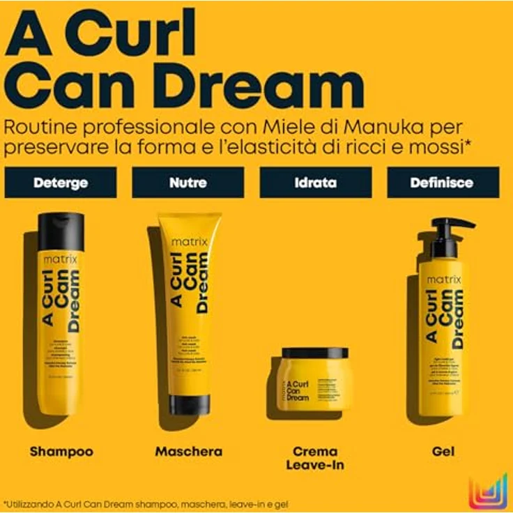 Matrix A Curl Can Dream Haaröl für lockiges und gewelltes Haar, 150 ml, angereichert mit Vitamin E und Sonnenblumenöl, definierte Form, strahlendes und entwirrtes Haar – Bild 5