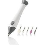 medisana MP 810 elektrisches Maniküre & Pediküre-Set mit 5 Nagelpflege Aufsätzen, für Nägel, Nagelhaut und Hornhaut