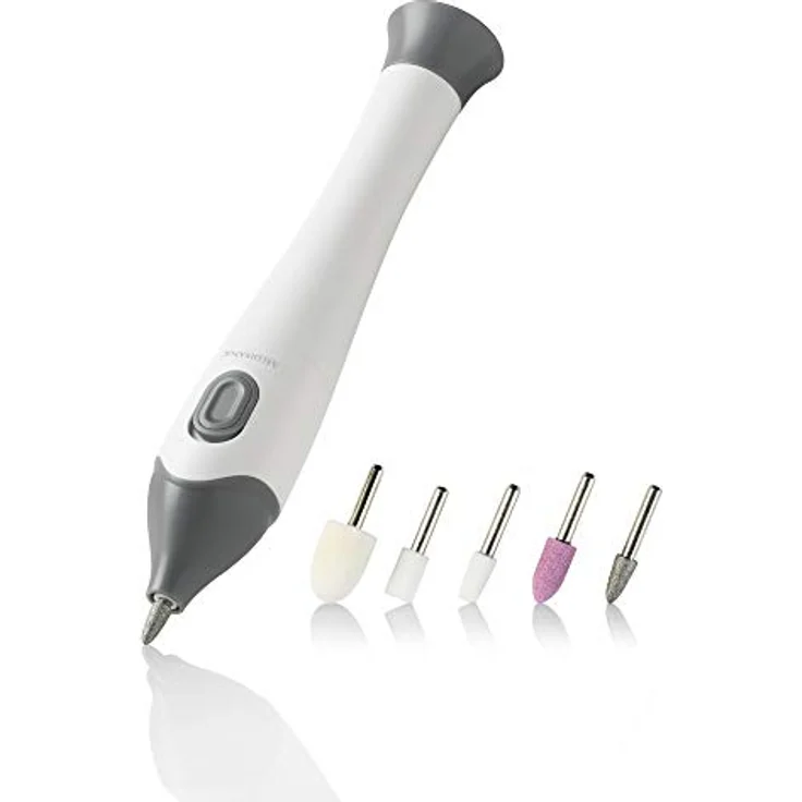 medisana MP 810 elektrisches Maniküre & Pediküre-Set mit 5 Nagelpflege Aufsätzen, für Nägel, Nagelhaut und Hornhaut – Bild 1