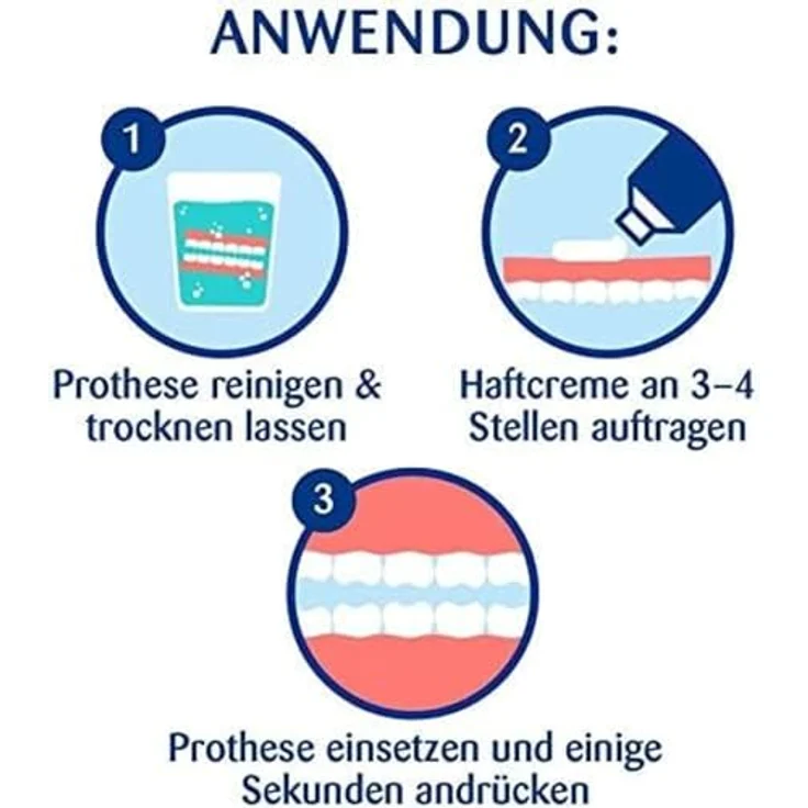 Kukident Med & Kamille 40 g Haftcreme – Bild 3