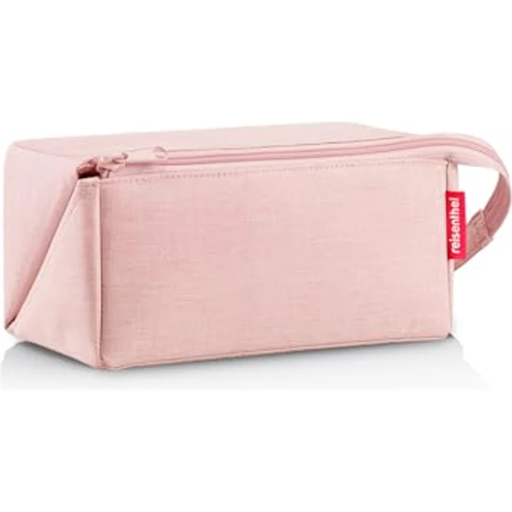 REISENTHEL® Beautycase fold case twist blush, Boxy Cosmetic-Case mit 1.5 L Volumen, wasserabweisend, praktischer Reißverschluss-Trageriemen – Bild 3