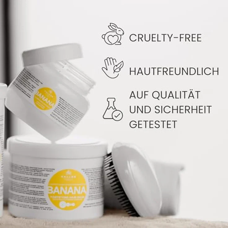 Kallos KJMN Professional Keratin Maske, Haarmaske mit intensiver Pflege, 500 ml – Bild 7