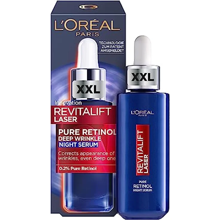 L'Oréal Paris Revitalift Laser Pure Retinol Deep Wrinkle Night Serum Gesichtsserum 50 ml – Bild 1