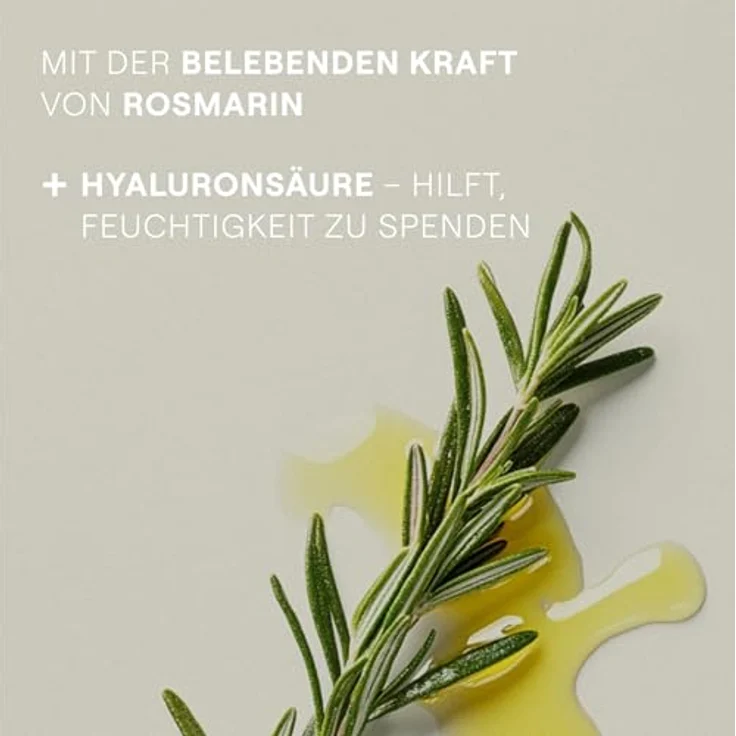 WELEDA Bio Rosmarin Revitalising Shampoo - Naturkosmetik Haarpflege Seife mit Hyaluronsäure & Rosmarinöl für mehr Volumen & eine gesunde Kopfhaut - Haarshampoo ohne Silikone & Sulfate (vegan, 250ml) – Bild 4