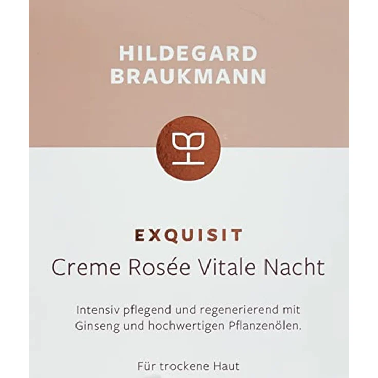 Hildegard Braukmann Exquisit Creme Rosee Vitale Nacht 50 ml Nachtpflege – Bild 2