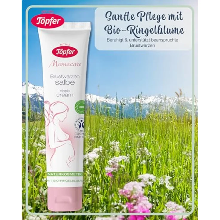 Töpfer Mamacare Brustwarzensalbe, 25ml – Bild 2