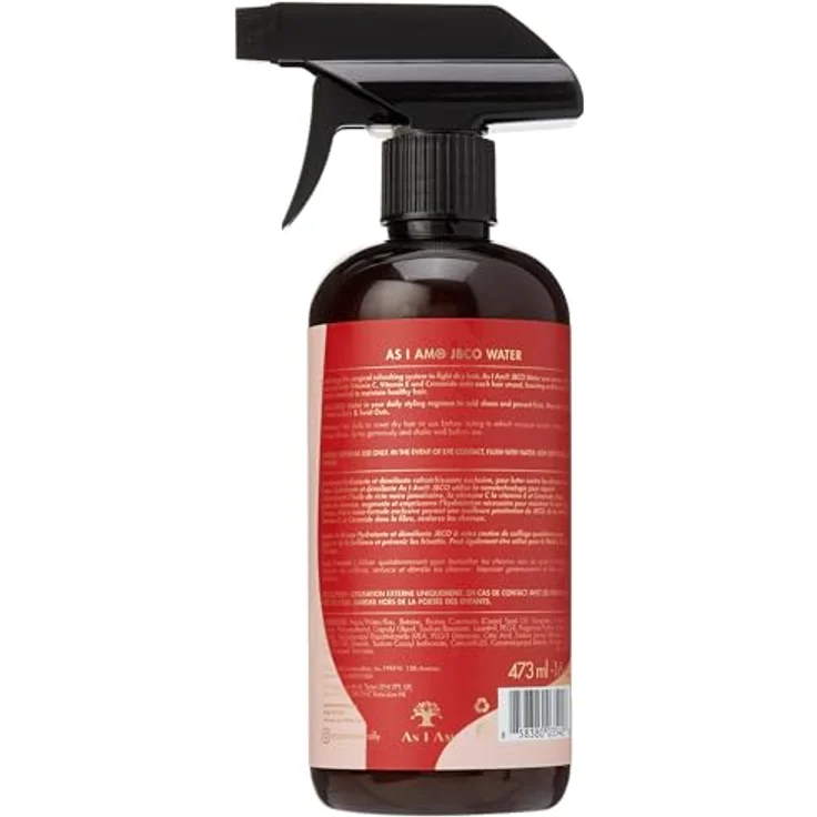 As I Am JBCO Water 473.2 ml, Haarwasser aus gereinigtem Michigansee-Wasser – Bild 4