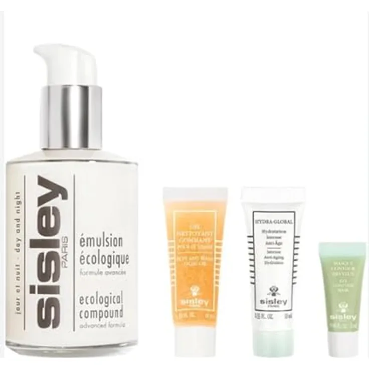 Sisley Émulsion Écologique 125ml, Damen-Duftset mit Geschenk