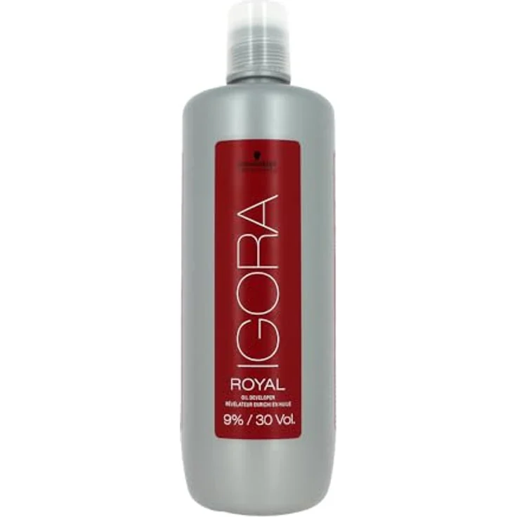 Schwarzkopf Professional IGORA Royal Entwicklerlotion 9 % / 30 Vol., 1000 ml, für gleichmäßige Farbdeckung und intensiven Glanz, professionelles Haarfärbemittel – Bild 2