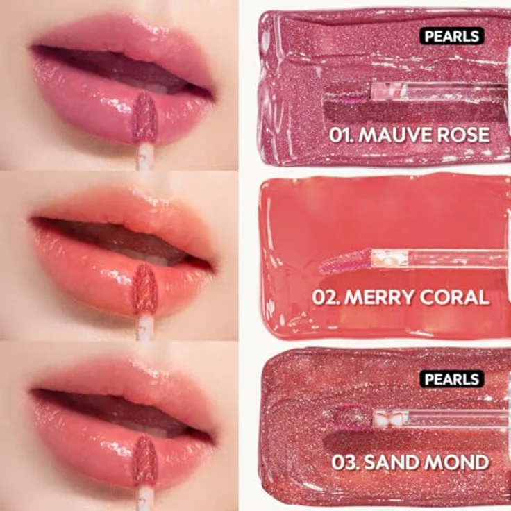 TIRTIR Waterism Glow Tint Lipgloss, langlebig und feuchtigkeitsspendend, Farbton 07 Classic Plum, 4 g – Bild 4