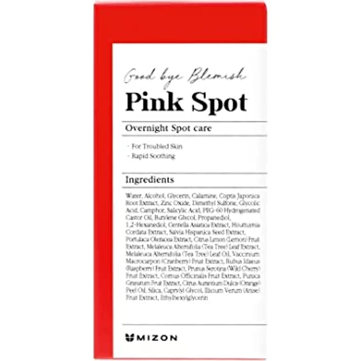 Mizon Pink Spot, Anti-Pickel-Pflege für Damen, 19 ml – bewährte Intensivformel zur Pickelbekämpfung mit Talgreduzierung und Hautschutz – Bild 3