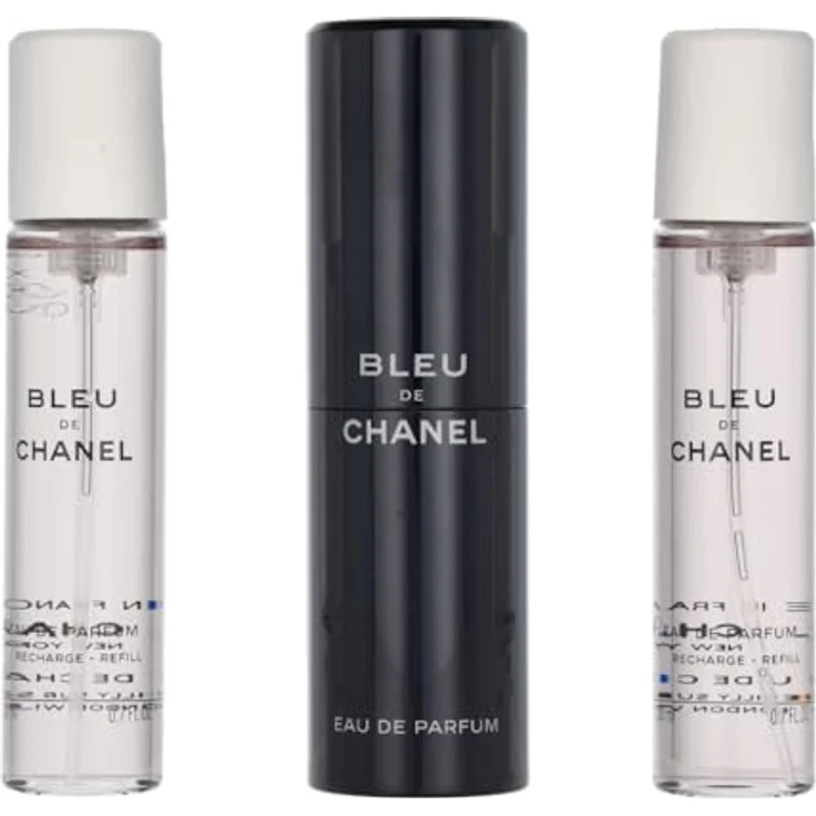 Chanel Bleu Nachfüllbar Set Eau de Parfum (EdP) 3 x 20 ml – Bild 2