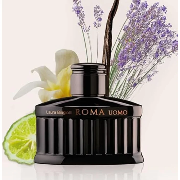 Laura Biagiotti Roma Herren Schwarz Extreme, Herrenduft in eleganter schwarzer Flasche, 40 ml – Bild 5