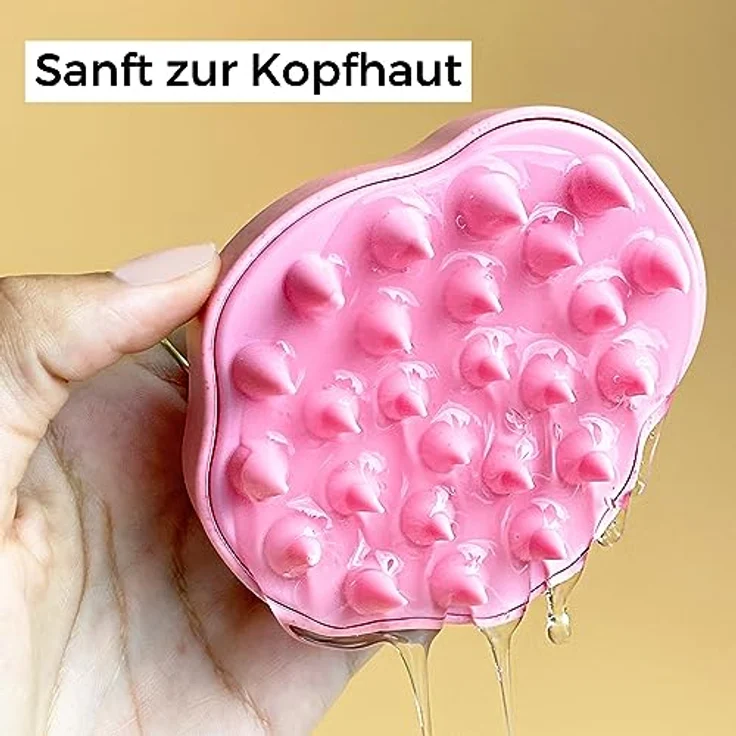 Bellody® Original Kopfhaut Massagebürste, für Massage und Stimulation des Haarwachstums (1 Stück in Classic Black) - Hair & Scalp Massager für nasse & trockene Haare – Bild 5